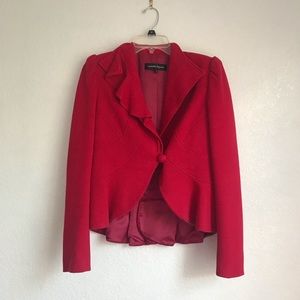 Nanette Lepore red blazer